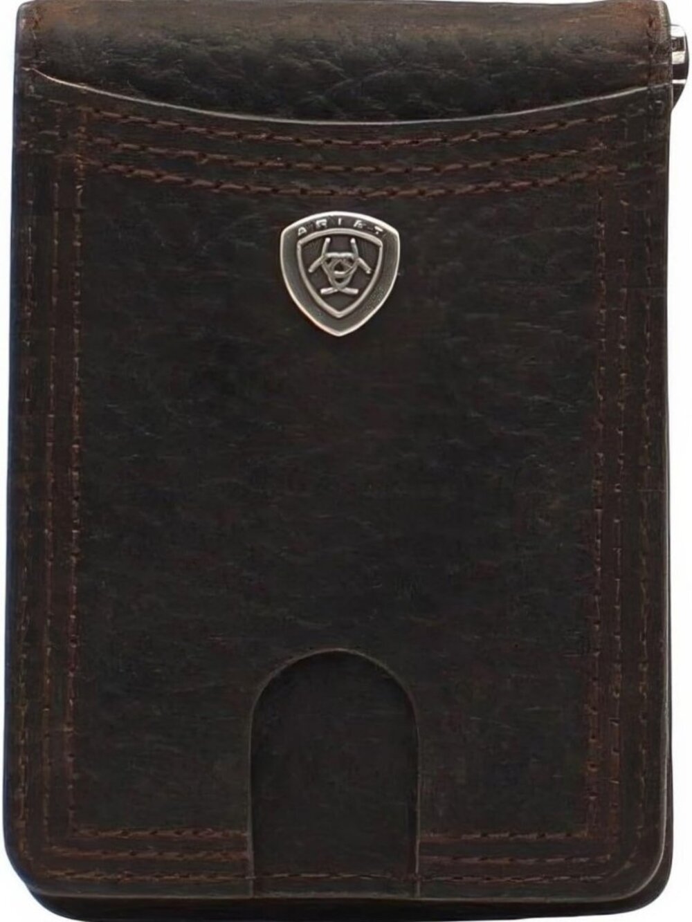 Stylish Brown Bifold Wallet with Money Clip | Durable, Slim Design for Men